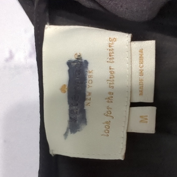 Kate Spade Womens Dress Shift Black Ruffle Christmas Holiday NYE Party Medium - Picture 6 of 10